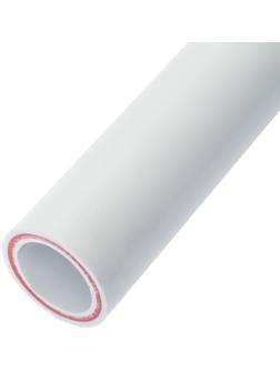 Труба полипропиленовая VALFEX, армированная стекловолокном, d=50x6.9 мм, SDR 7.4, PN20, 4 м