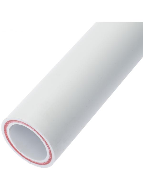 Труба полипропиленовая VALFEX, армированная стекловолокном, d=50x6.9 мм, SDR 7.4, PN20, 4 м