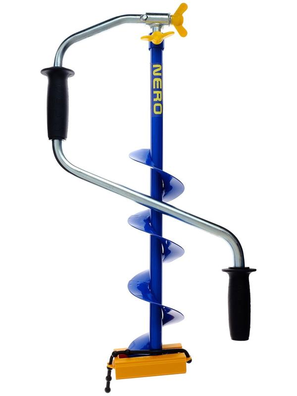 Ледобур NERO-MINI-110Т телескопический, L-шнека-0.36 м, L-транспортировочная 0.6 м, L-рабочая 1 м, 2.15 кг