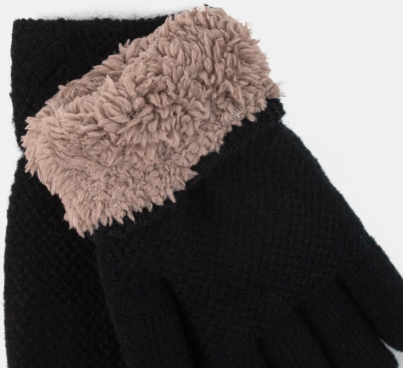 Термоперчатки мужские, цвет чёрный, размер 9-10