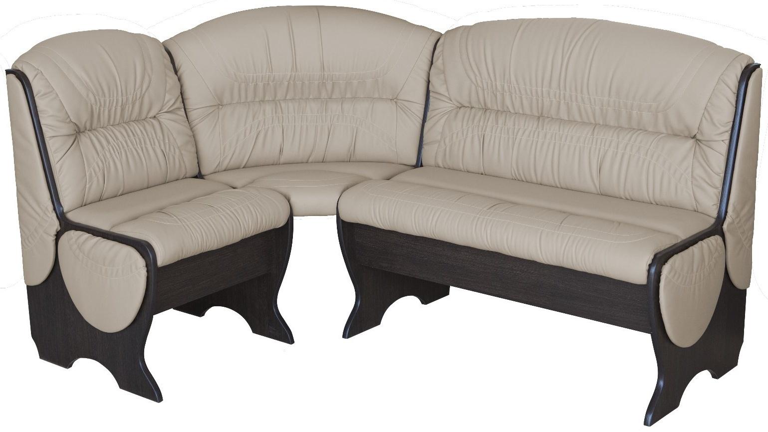 Кухонный уголок Феникс 3 КУ- 8, 1740/1230х700х940, Венге/Бежевый