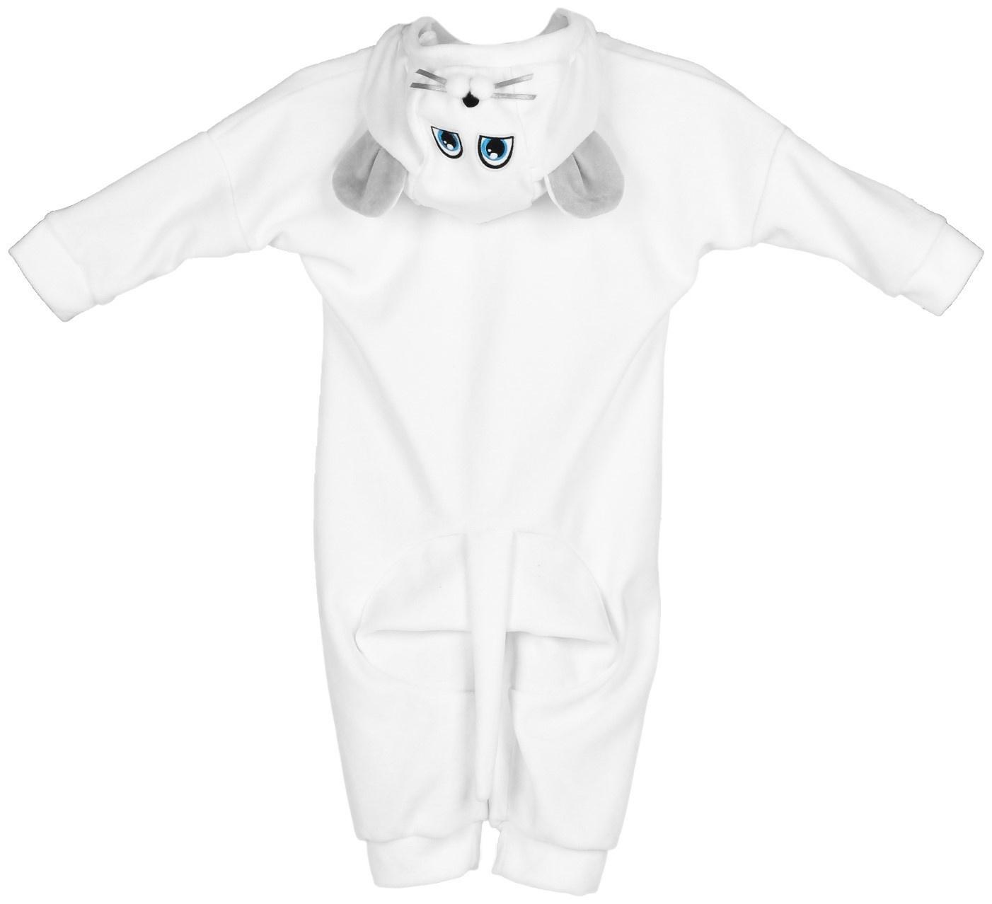 Карнавальный костюм для малышей «Мышонок с бабочкой», велюр, хлопок, рост 74-92 см