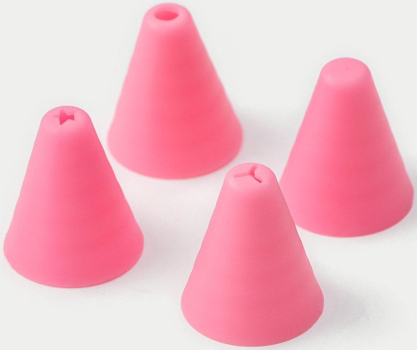 Шприц кондитерский Доляна «Силиса», 4 насадки, 15×2,5×2,5 см