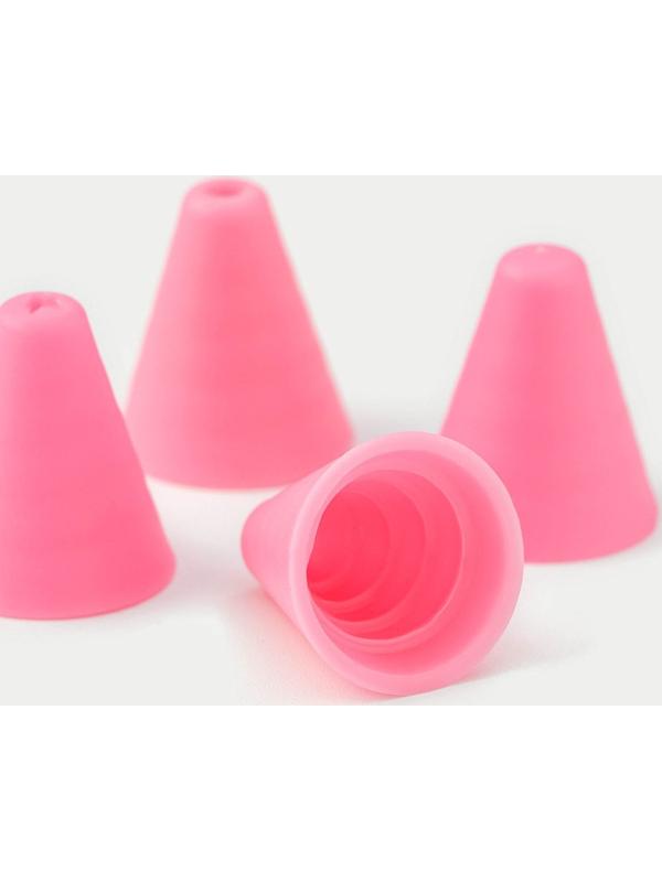 Шприц кондитерский Доляна «Силиса», 4 насадки, 15×2,5×2,5 см