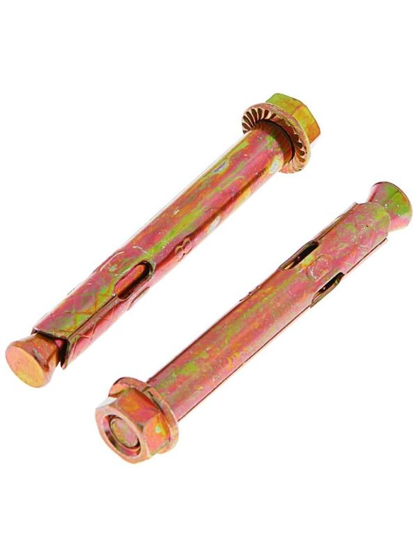 Анкерный болт, с гайкой, оцинкованный, 8х65 мм, 175 шт