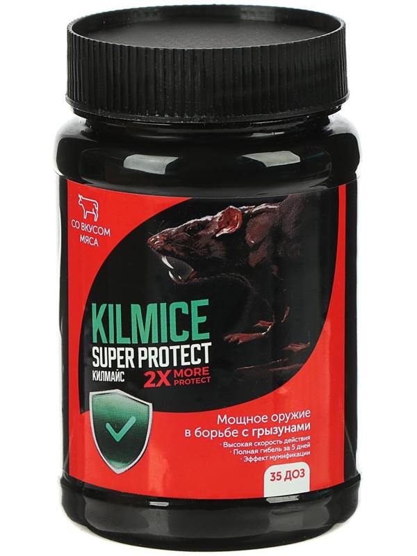 Средство от грызунов Килмайс парафинированные брикеты, банка 180 г, мясо