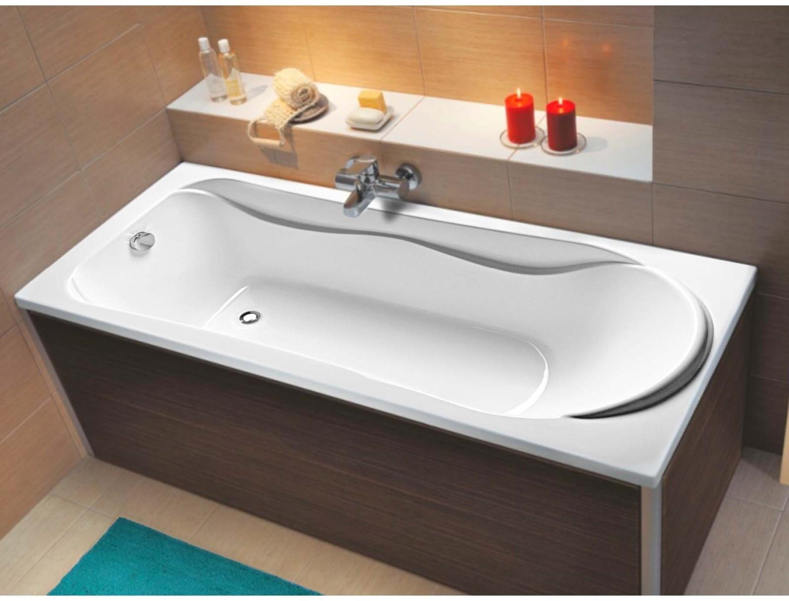 Ванна акриловая Eurolux AKRA E101607002, 160х70х45 см, без каркаса