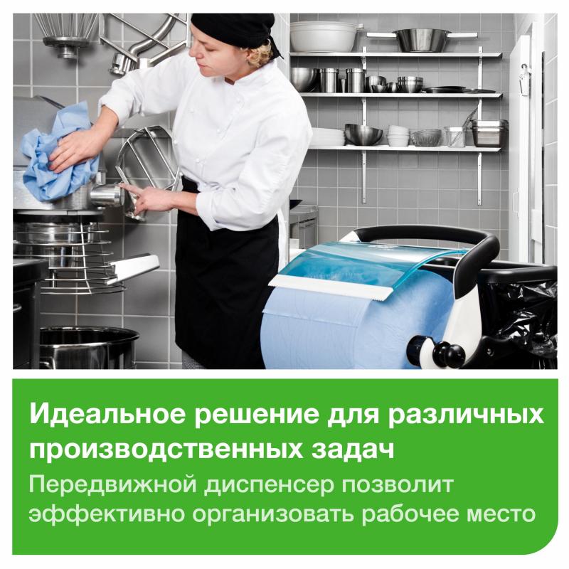 Диспенсер для протирочных материалов напольн Tork Performance рул W1652000