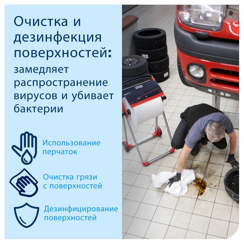 Диспенсер для протирочных материалов напольн Tork Performance рул W1652000