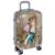 Чемодан малый  Девочка пластикABS, бежевый (20),(2-ой), РА053