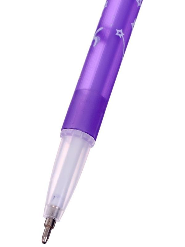 Ручка шариковая синяя, корпус с рисунком, 0,5 мм, МИКС (ЦЕНА ЗА 1 ШТУКУ)