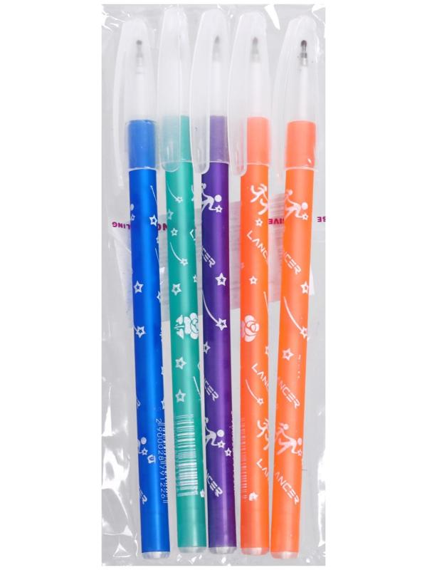 Ручка шариковая синяя, корпус с рисунком, 0,5 мм, МИКС (ЦЕНА ЗА 1 ШТУКУ)