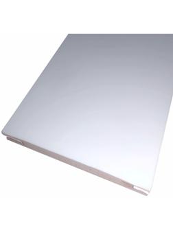 Добор телескопический, 2070 × 100 × 10 мм, ПВХ, цвет белый бархат