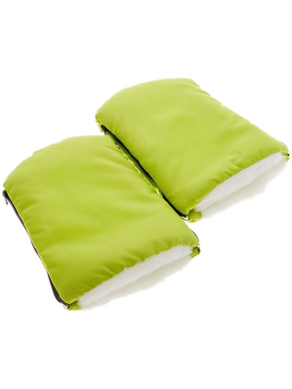 Санки коляска «Ника Детям НД 7-6», рисунок с жирафом, цвет лимонный, механизм качания