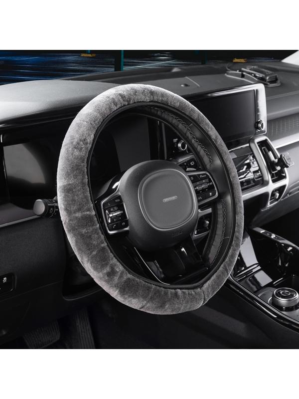 Оплетка Skyway Arctic-6, размер M, серый, искусственный мех, S01107030