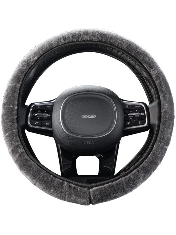 Оплетка Skyway Arctic-6, размер M, серый, искусственный мех, S01107030