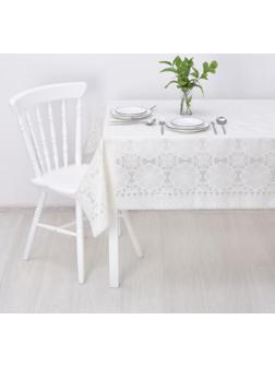 Клеёнка ажурная Lace «Царский лад», ширина 137 см, рулон 20 метров