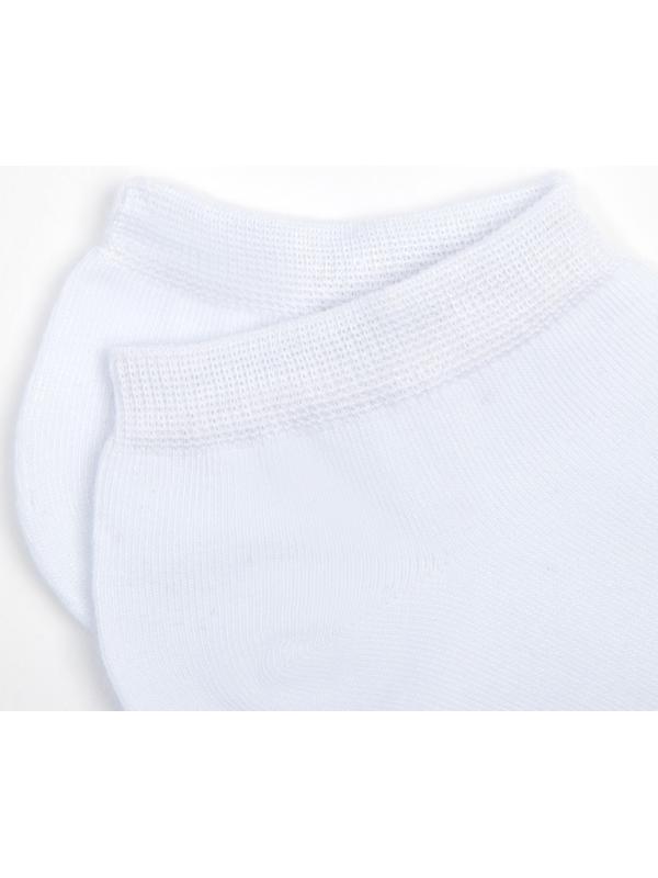 Носки мужские укороченные MINAKU «Бамбук», цвет белый, размер 40-41 (27 см)