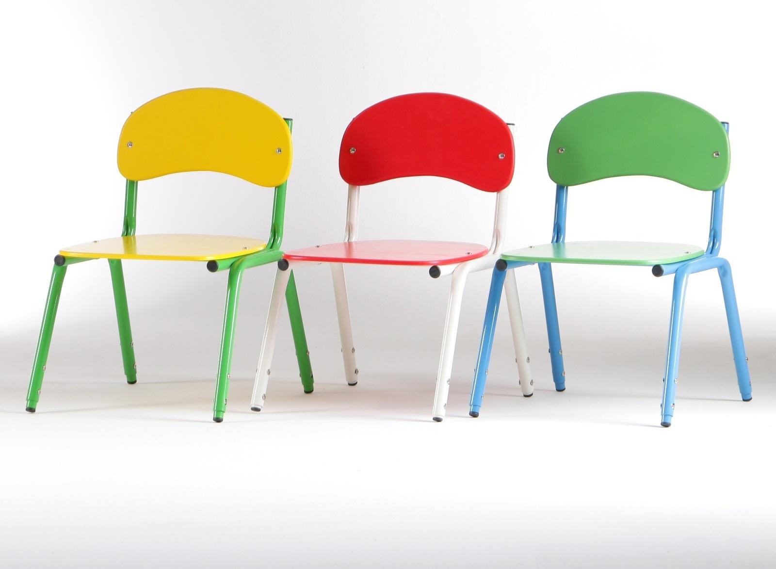Стул детский штабелируемый Сема гр.1-3, Зеленый/Синий
