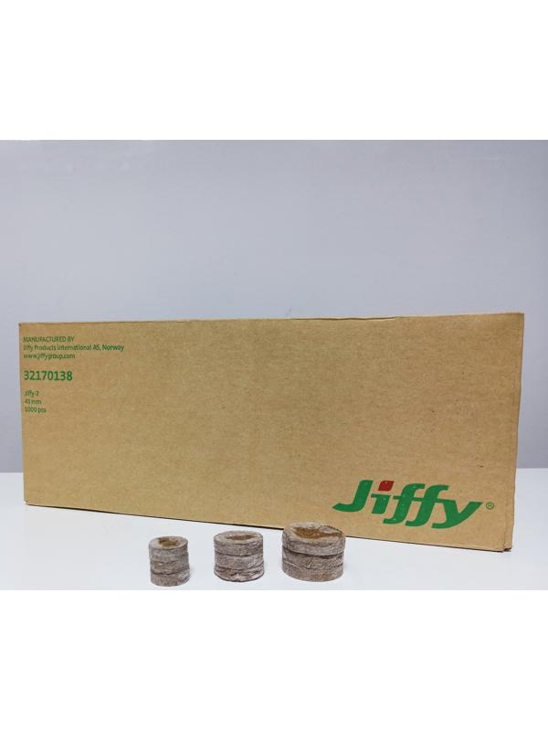 Таблетки торфяные, d = 3,3 см, с оболочкой, набор 2 000 шт., Jiffy-7