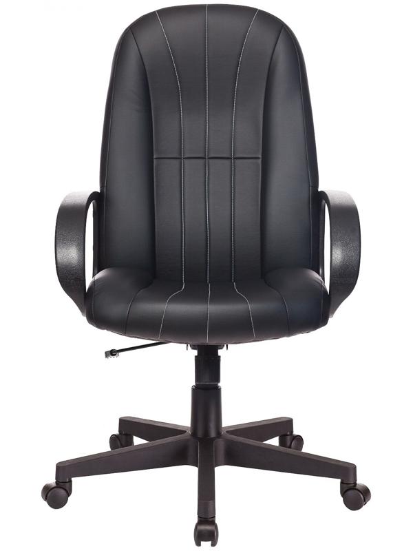Кресло руководителя  T-898/#B черный,  искусственная кожа