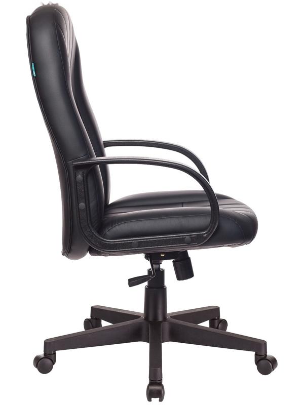 Кресло руководителя  T-898/#B черный,  искусственная кожа