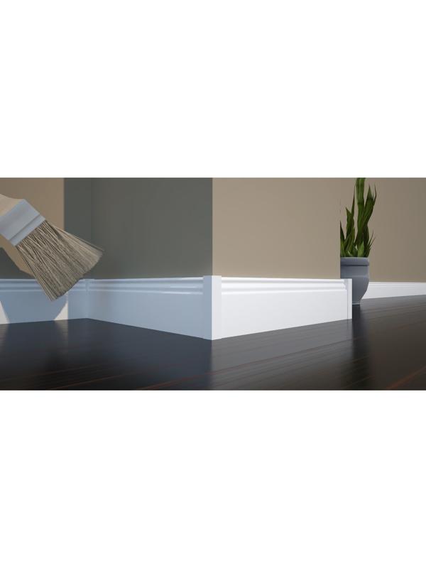 Столбик для напольного плинтуса МДФ  Венге, упаковка 6 штук