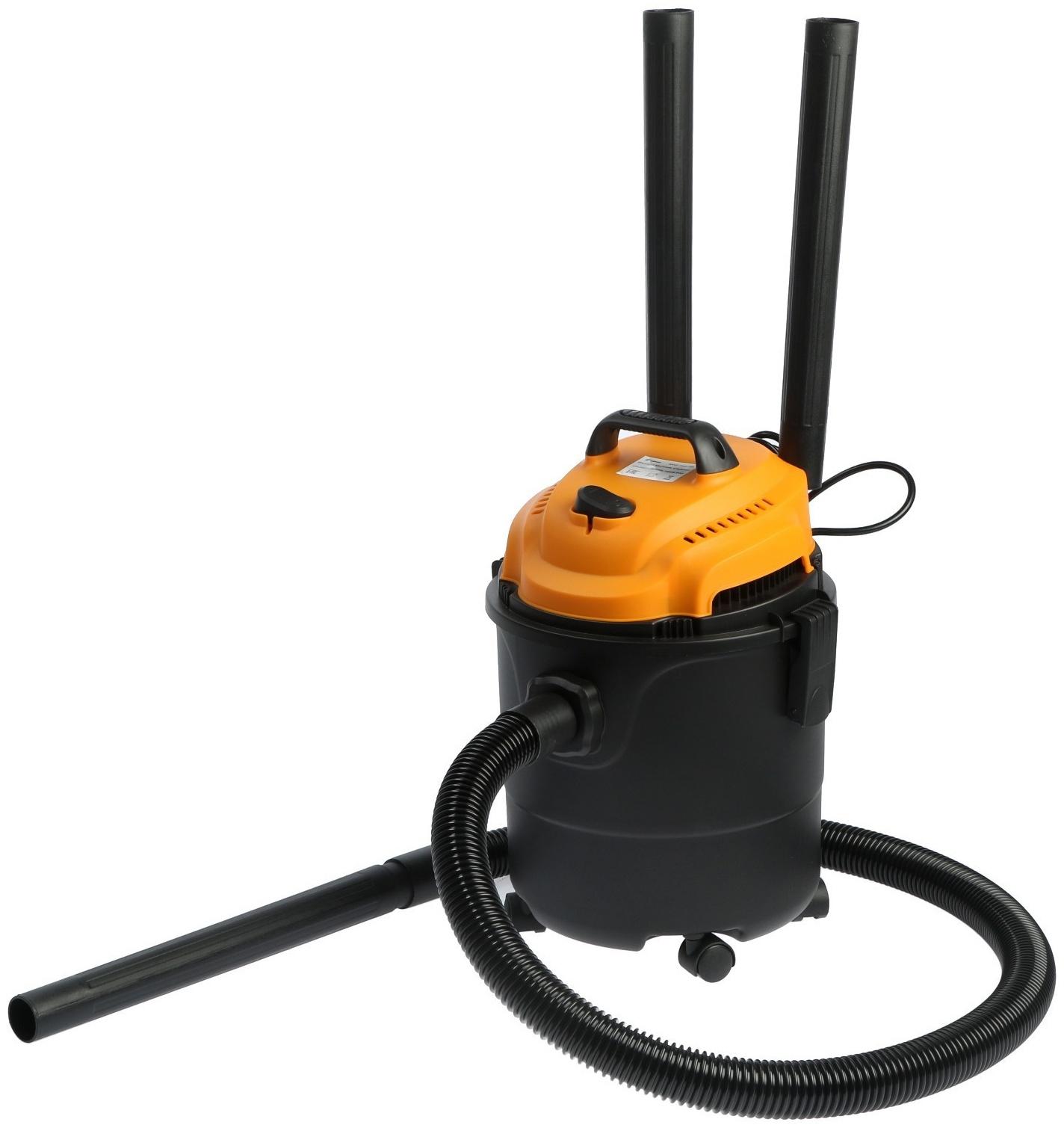 Пылесос DEKO DKVC-1400-15P 015-0033, 220 В, 1.2 кВт, 15 л, корпус пластик