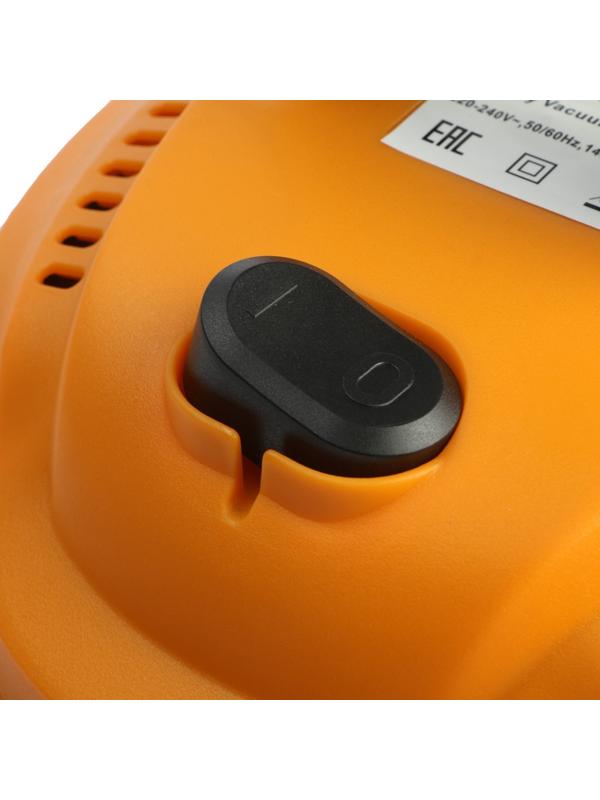 Пылесос DEKO DKVC-1400-15P 015-0033, 220 В, 1.2 кВт, 15 л, корпус пластик