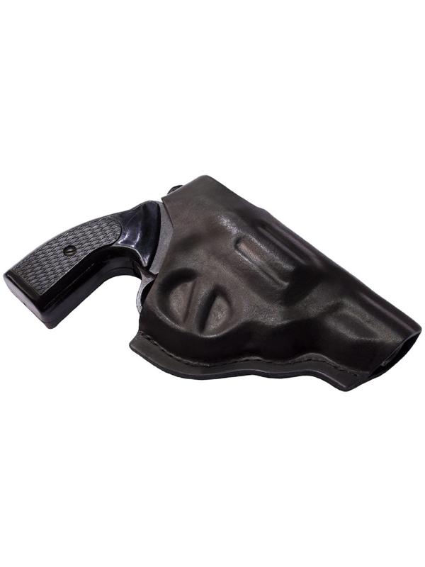 Кобура поясная формованная, под РГ, кожаная, микс цветов