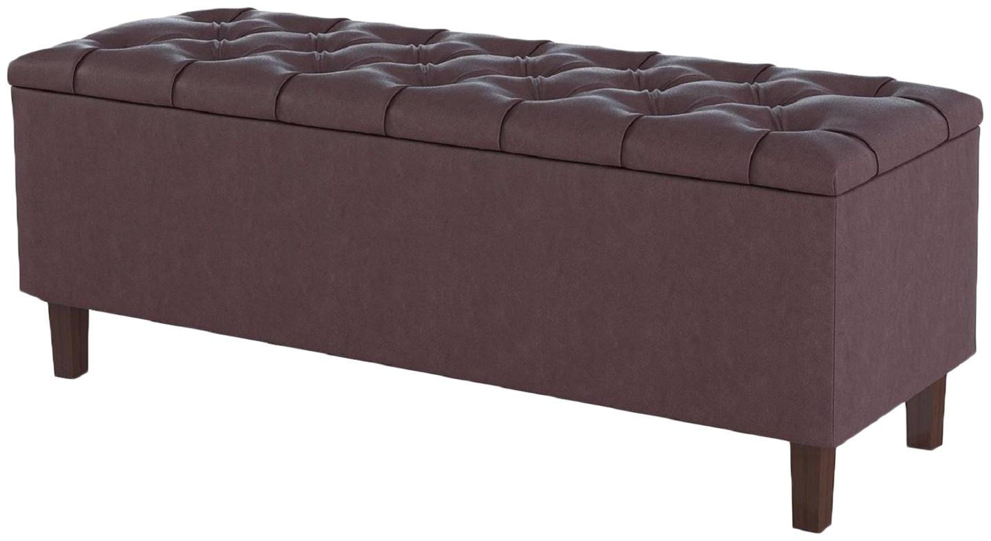 Банкетка Монако 1210х420хН470 шоколадный