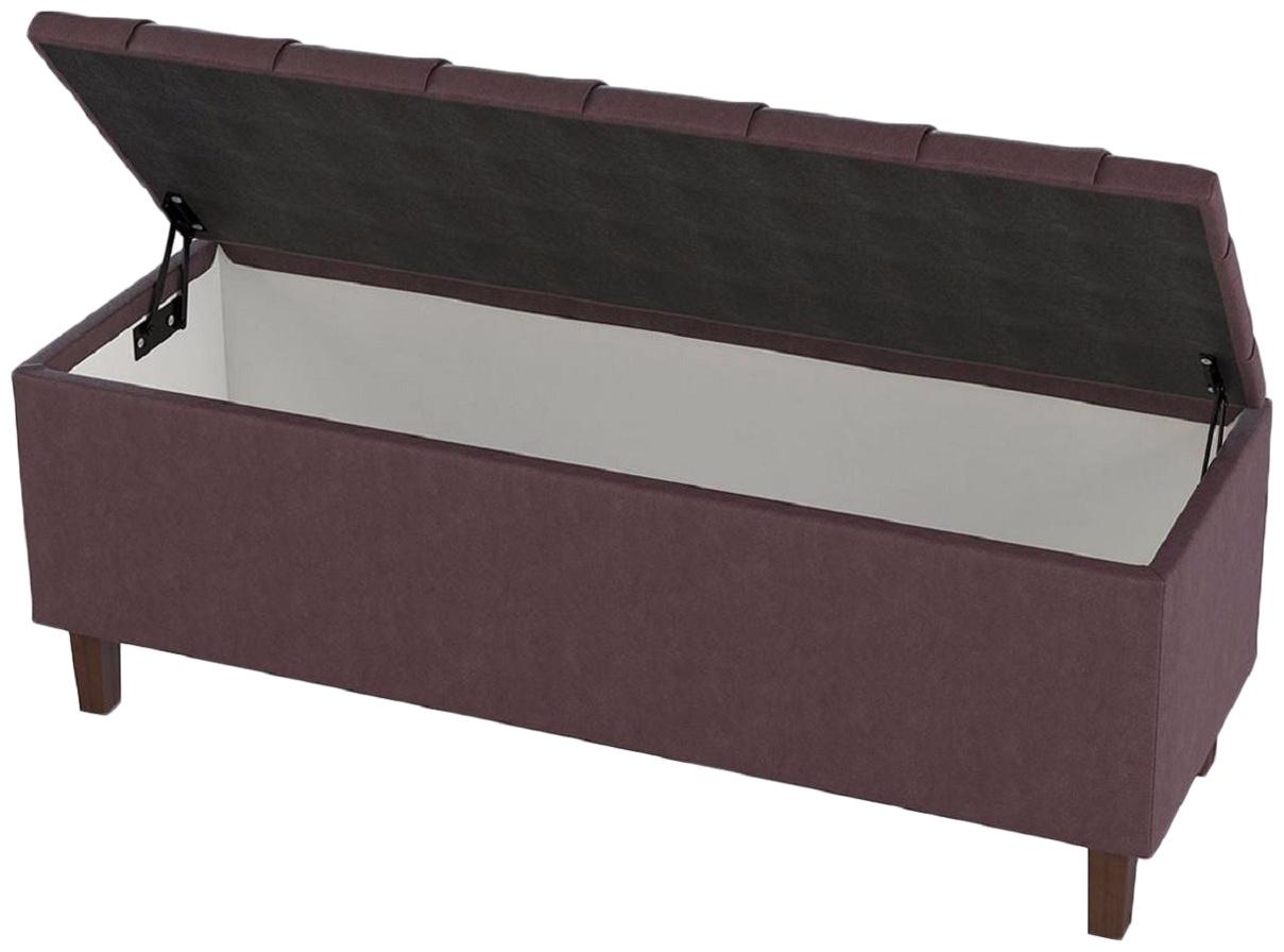 Банкетка Монако 1210х420хН470 шоколадный