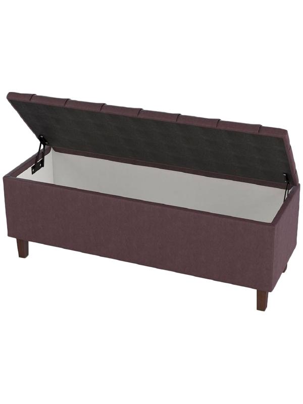 Банкетка Монако 1210х420хН470 шоколадный