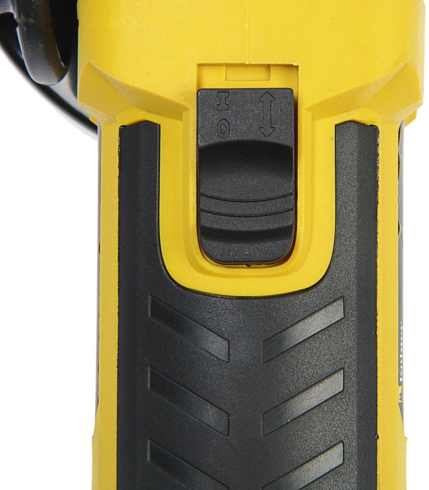 Угловая шлифмашина Kolner KAG 125/1000M, 1000 Вт, 12000 об/мин, 125х22.2 мм, М14