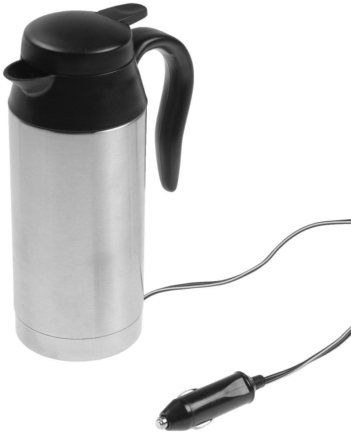 Электрочайник автомобильный 750 мл, 12 В, 130 Вт