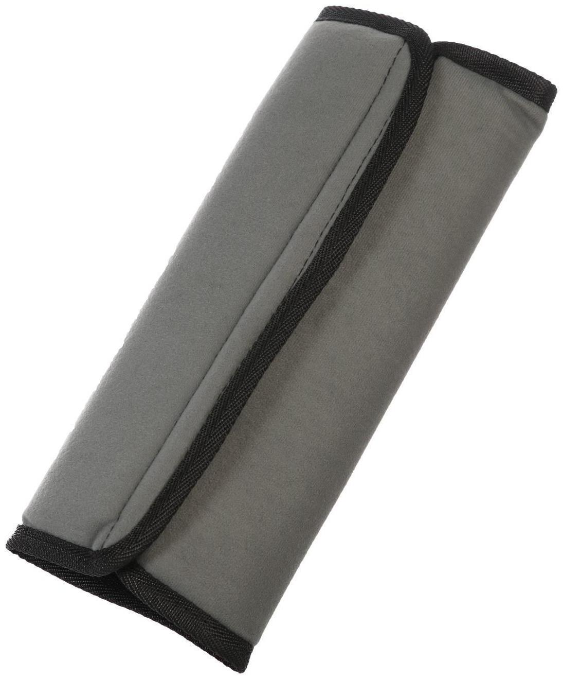 Накладка подушка на ремень безопасности, серая