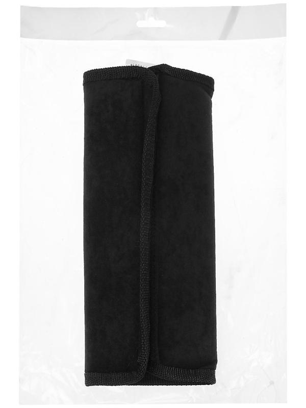 Накладка подушка на ремень безопасности, черная