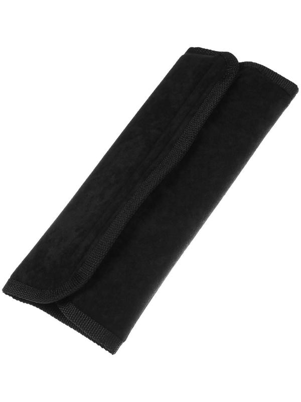 Накладка подушка на ремень безопасности, черная