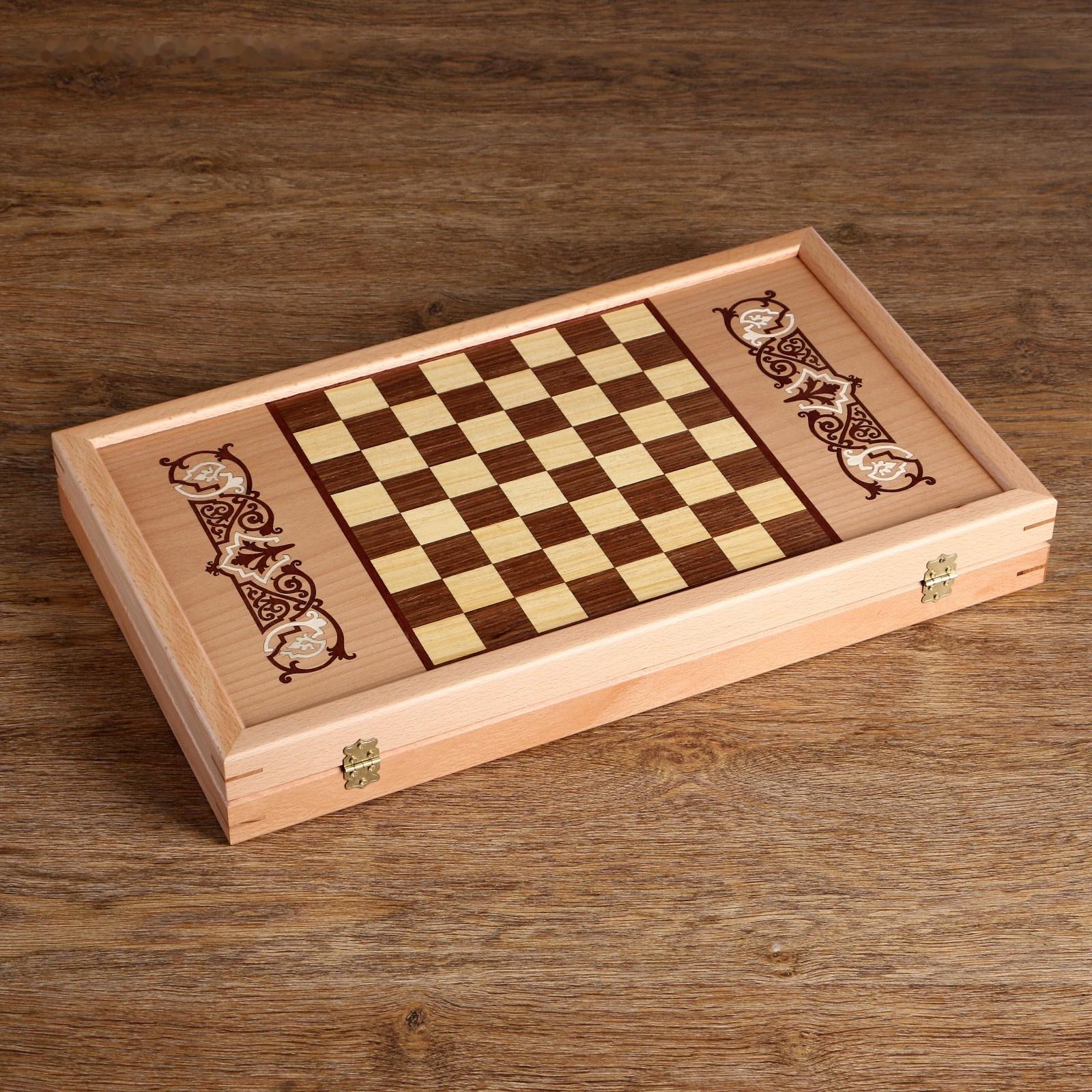 Нарды резные 