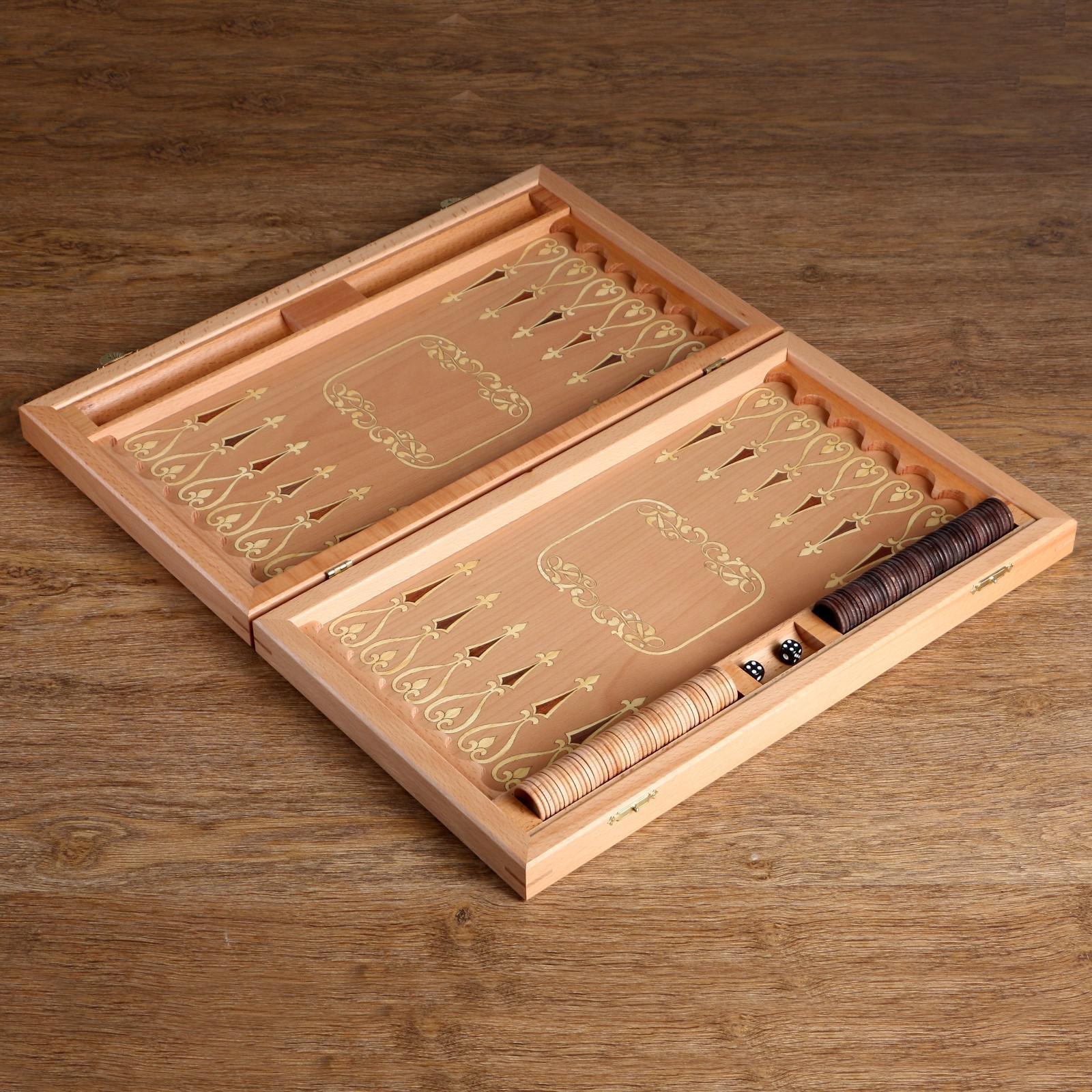 Нарды резные 