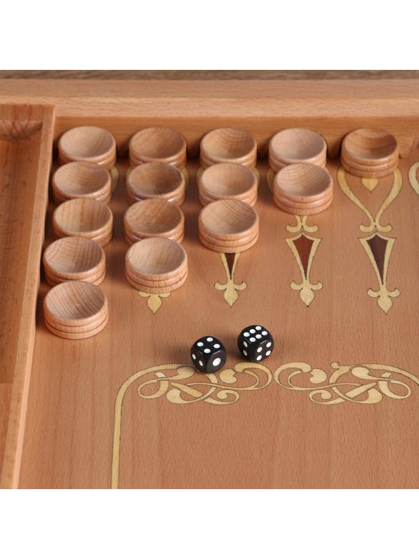 Нарды резные 