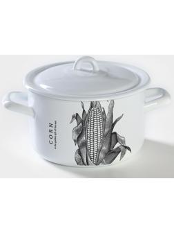 Кастрюля цилиндрическая, 2,9 л, индукция, рисунок МИКС