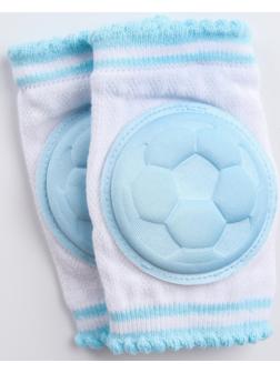 Набор детских наколенников , цвет голубой