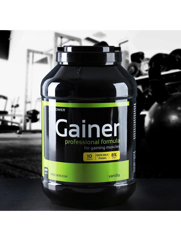 Гейнер XXI Power, ваниль, спортивное питание, 3,4 кг