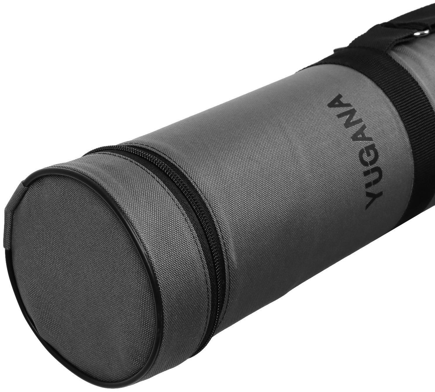 Тубус для спиннинга / фидера YUGANA, 240-270 см, цвет тёмно-серый