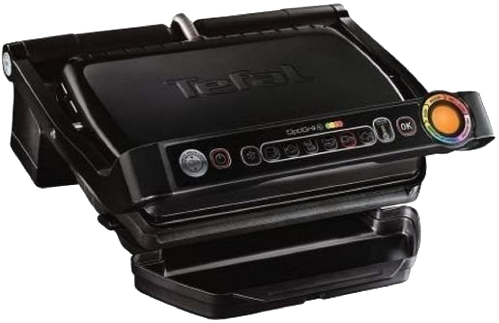 Гриль электрический Tefal GC714834, 2000 Вт , антипригарное покрытие, 30 x 20 см