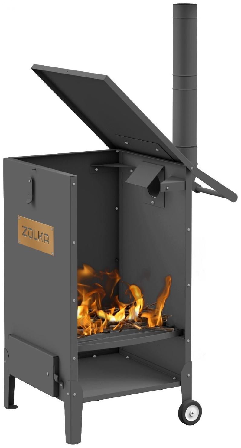 Печь для сжигания мусора ZOLKA, 198 х 60 х 95 см