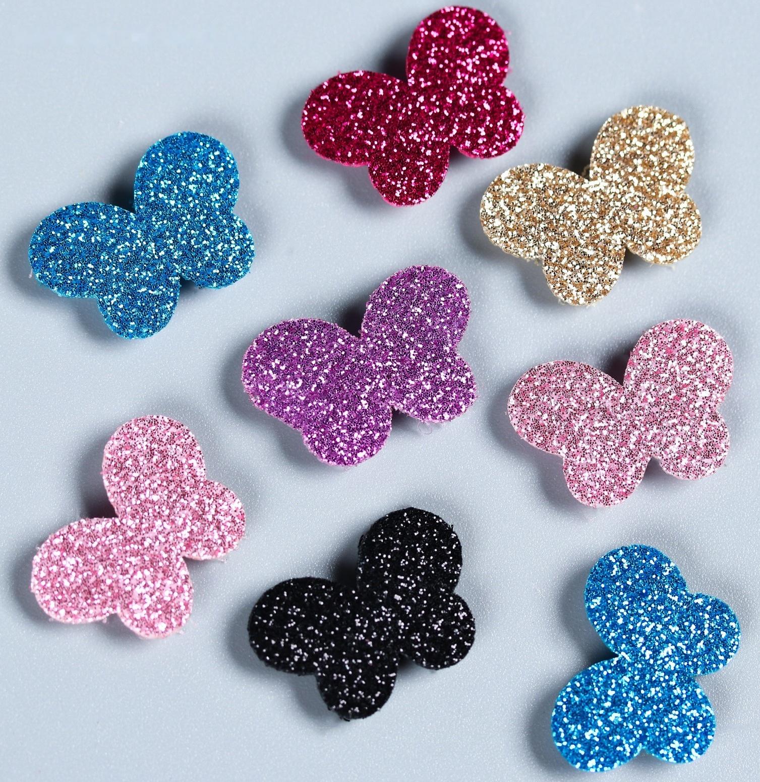 Заколки для волос «Липучки», бабочки, 8 шт., ВИНКС