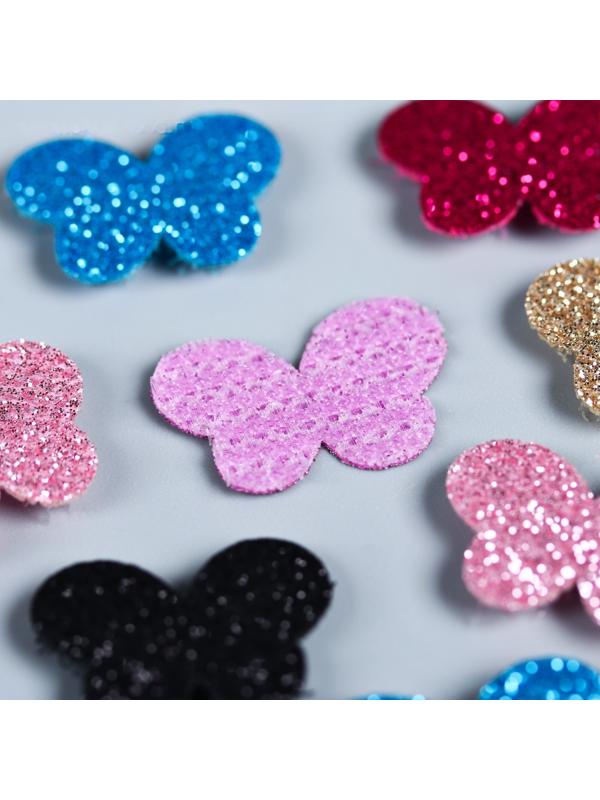 Заколки для волос «Липучки», бабочки, 8 шт., ВИНКС