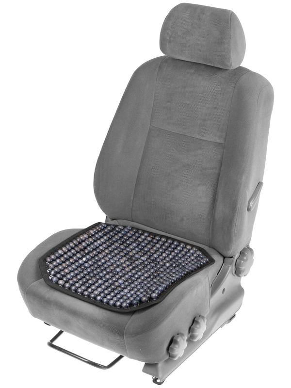 Накидка-массажер на сидение Nova Bright из  шариков, черный